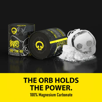 Death Grip Doom Stone Orb ( Chalk- 100% Magnesium Carbonante)