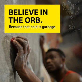 Death Grip Doom Stone Orb ( Chalk- 100% Magnesium Carbonante)