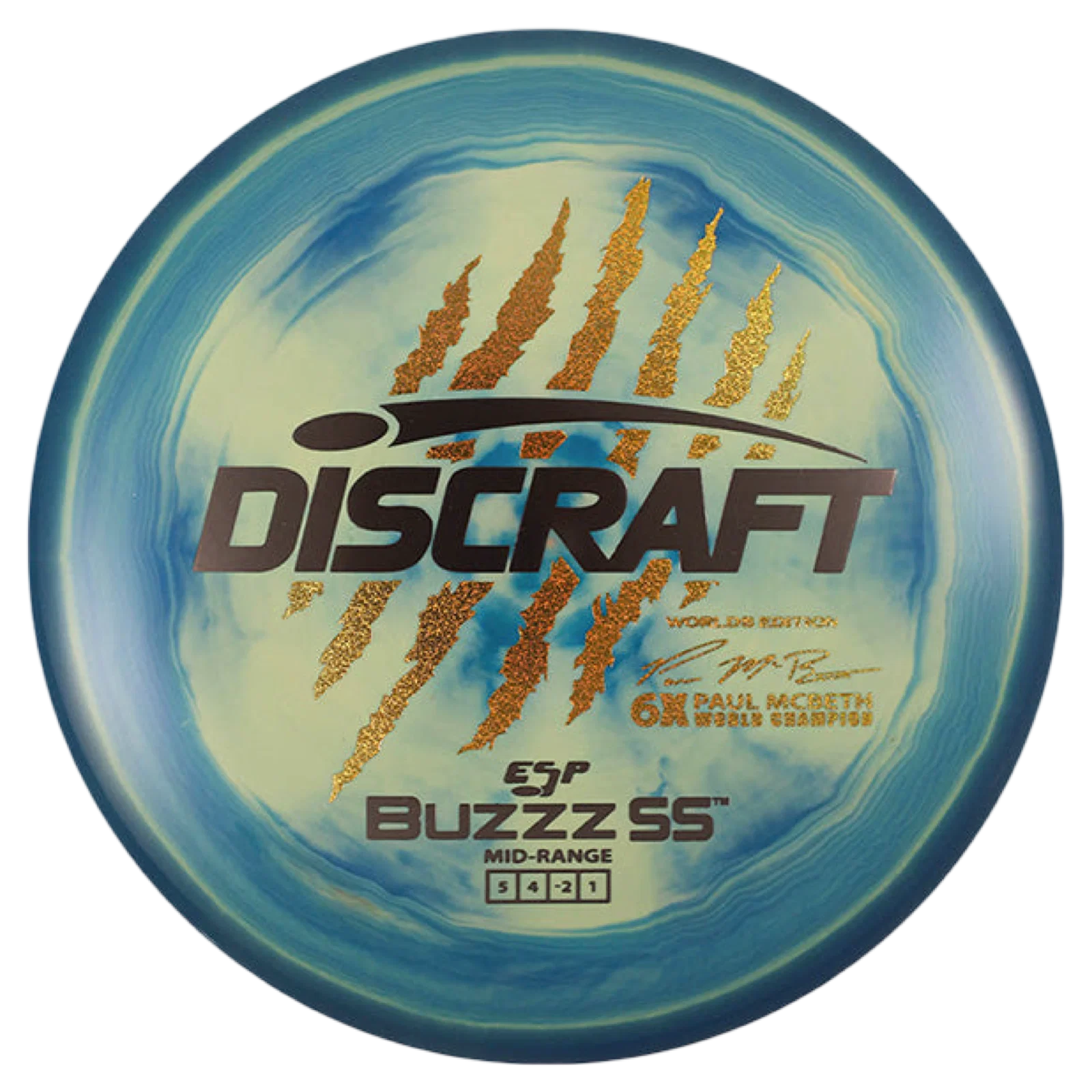 Paul McBeth ESP Buzzz SS – 6-Claw – 2026 Worlds Edition